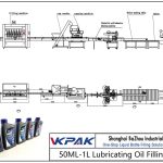 Automatic 50ML-1L Lubricating Oil Filling Line ස්වයංක්රීය 50ML-1L ලිහිසි තෙල් පිරවුම් මාර්ගය